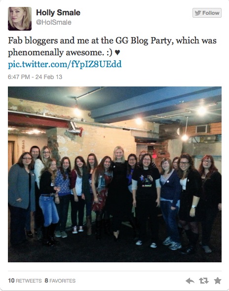 Photo taken of Holly and us all just before we had to say goodbye