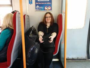 Being Dauntless on the train