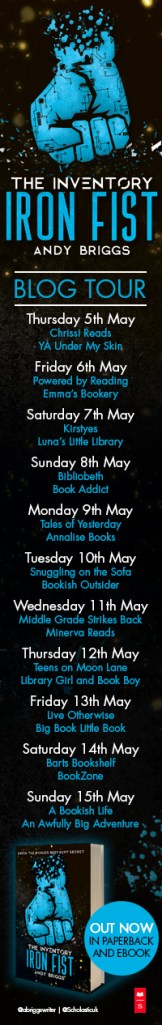 Iron Fist blog tour banner