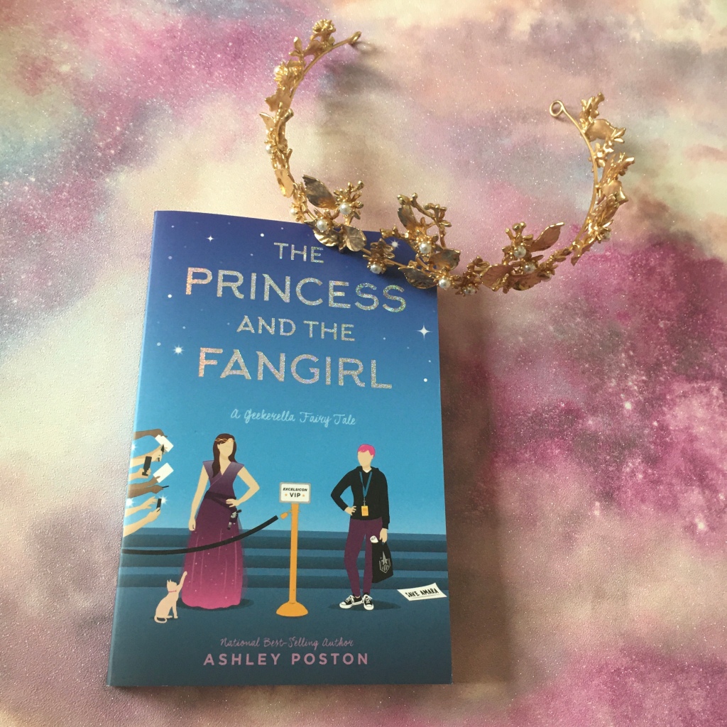 Image   Princess and the Fangirl cover and crown 