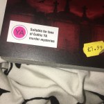 Back showing old fashioned price sticker 