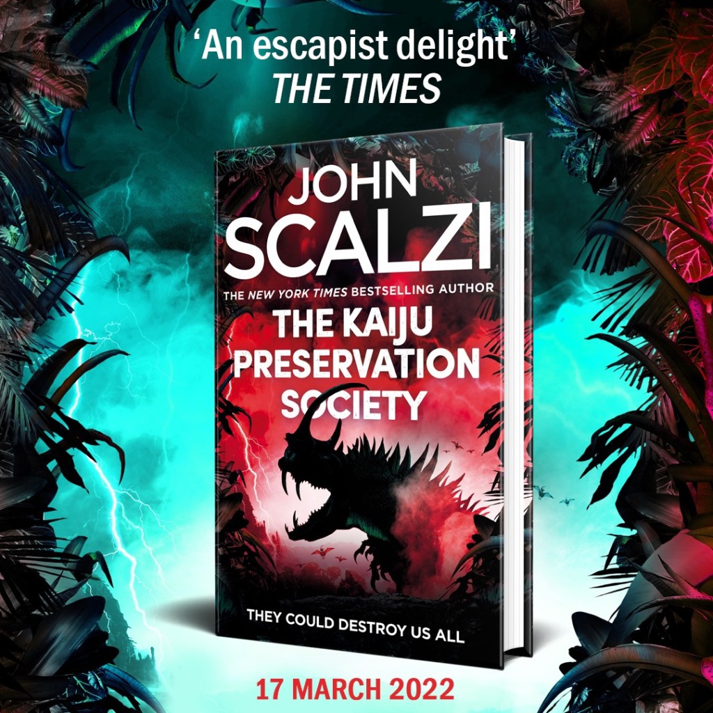 Book cover Promo pic with An escapist delight quote by The Times. 